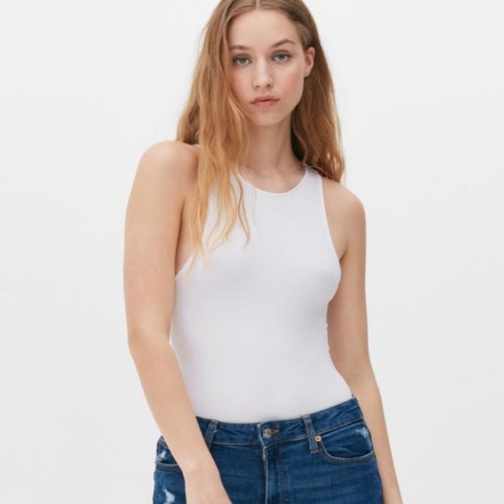 White Primark BodySuit, Never Worn, Perfect Condition